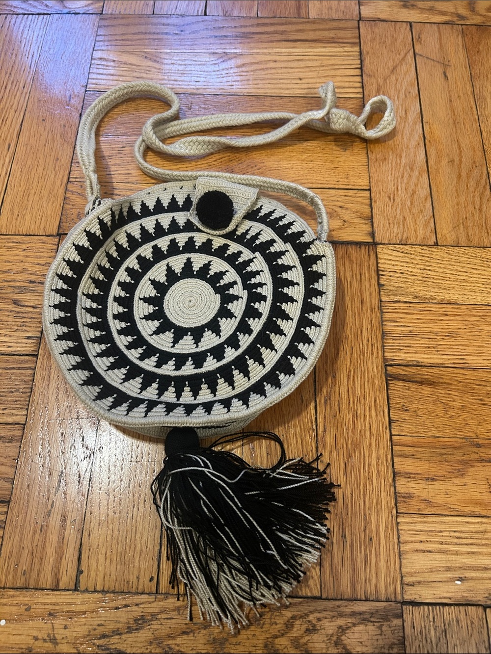 Woven Boho Crossbody Bag